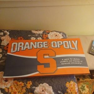 Late for the Sky Orange-opoly, Syracuse University ~sealed ~